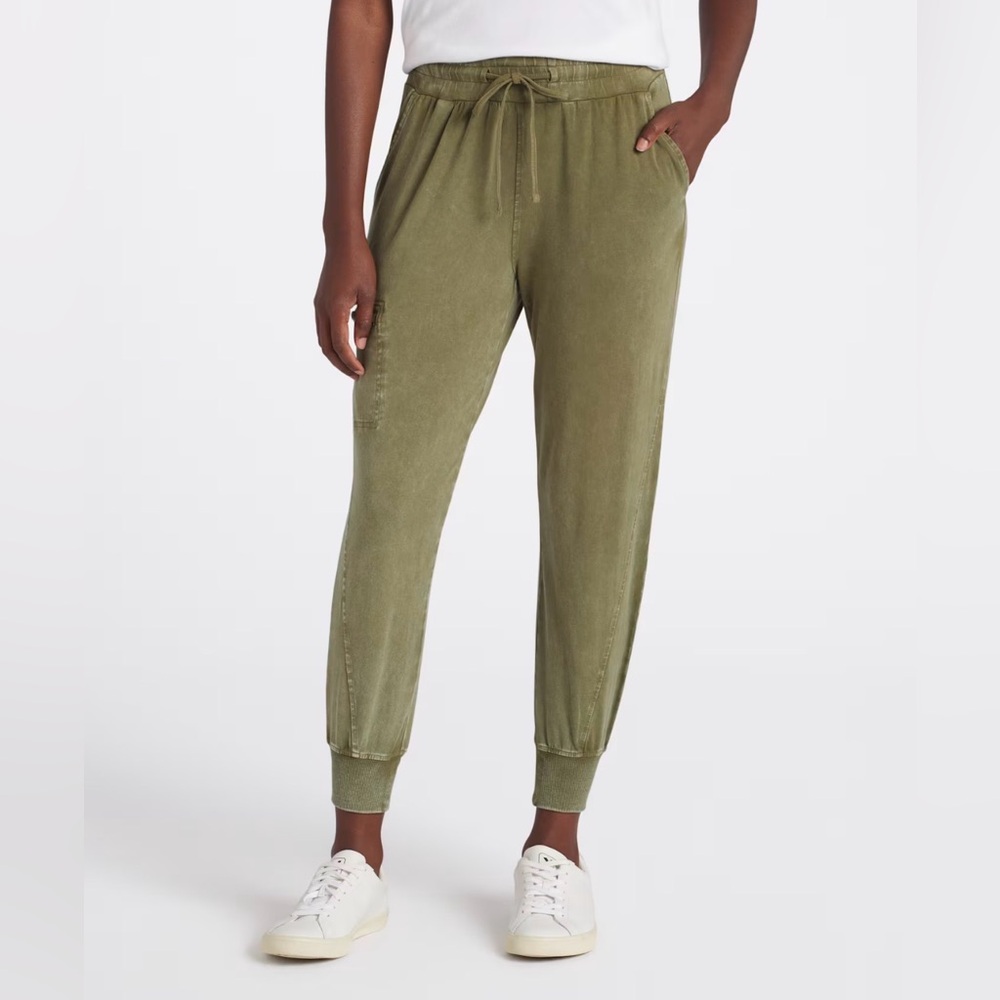 Like-New MPG Sport Rhythm Olive Green Side-Pocket Jogger - Women’s XS